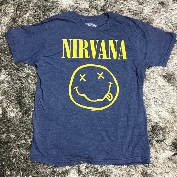 Other - Nirvana band Smiley face T-shirt
